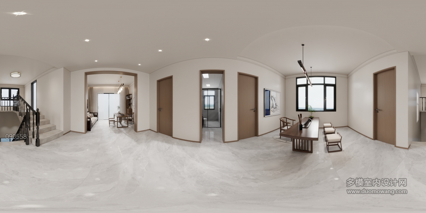 新中式二楼茶厅