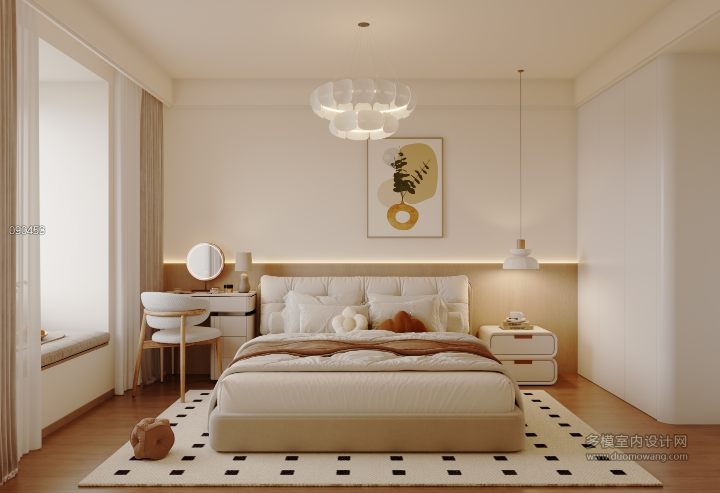 分钟寺一号院_单张卧室