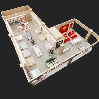 现代家纺店鸟瞰 (1)