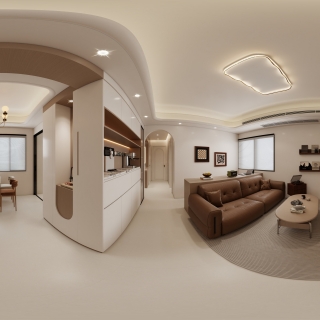 现代奶油客餐厅