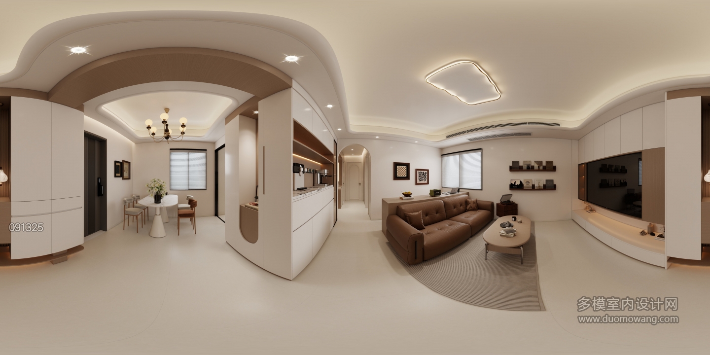 现代奶油客餐厅