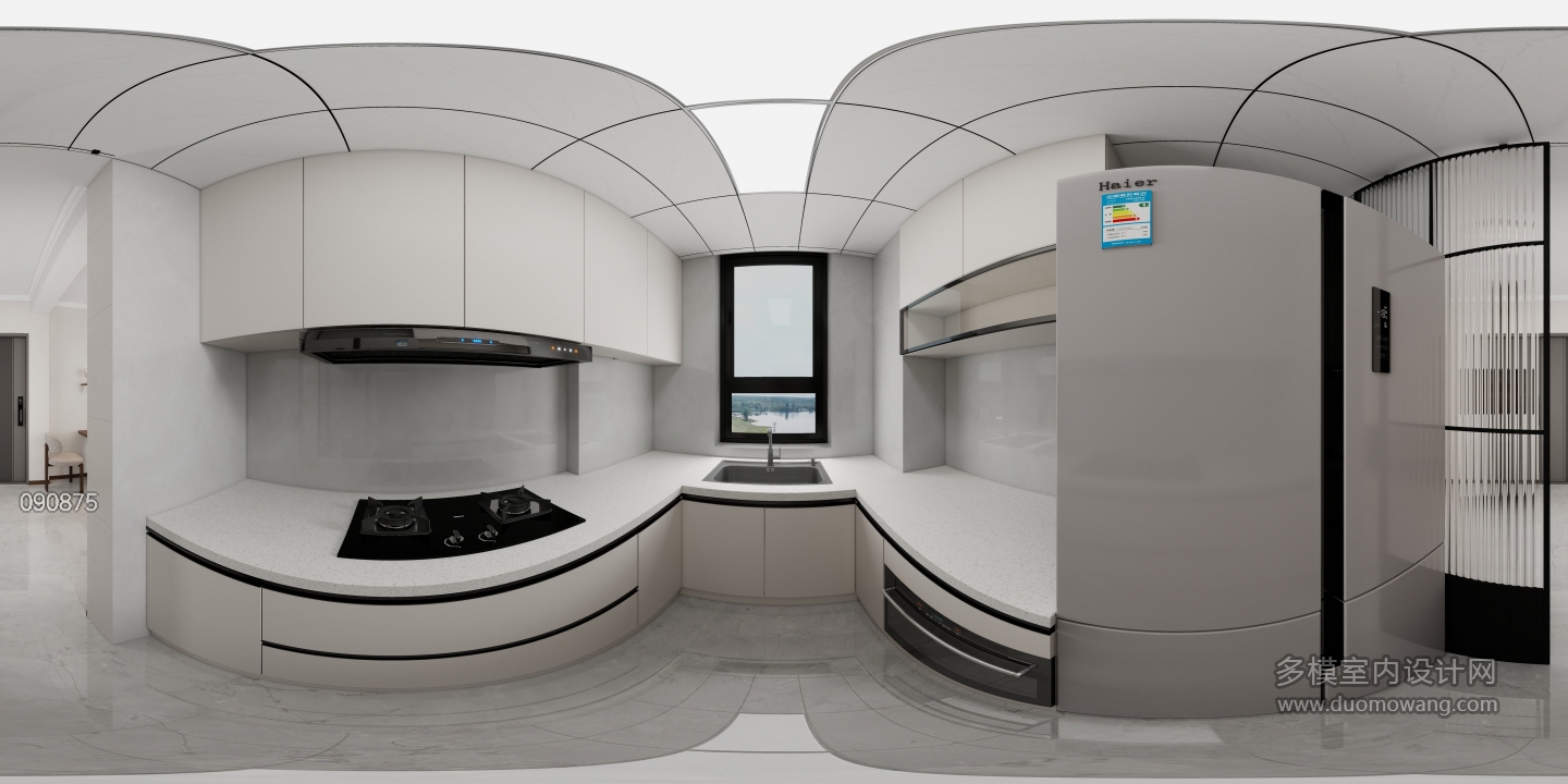 现代中古风厨房