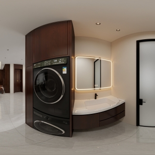 中式-一层卫生间干区