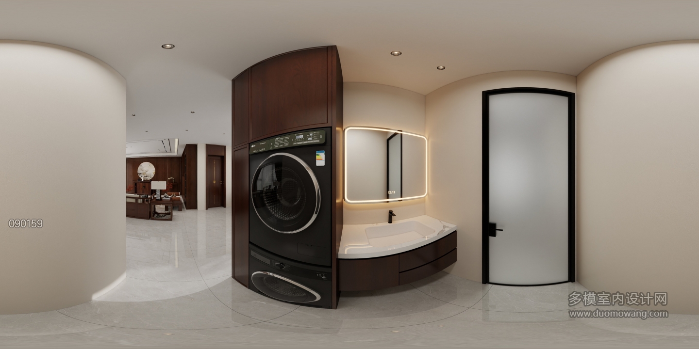 中式-一层卫生间干区