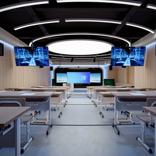 现代工业风演播室演播厅1单张