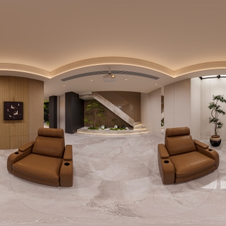 中古影音室全景