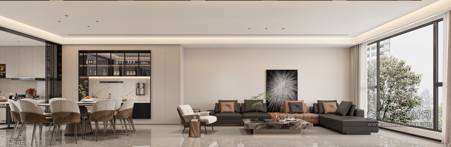 现代2 楼沙发背景