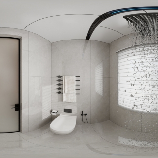 中式-一层卫生间