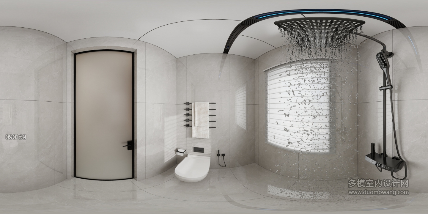 中式-一层卫生间