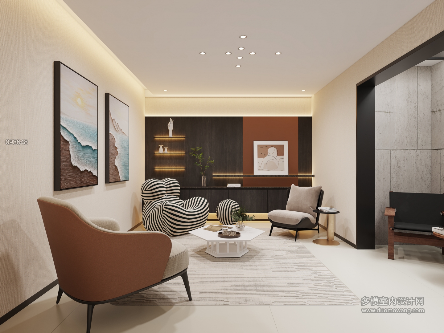 新中式-1休闲区静态