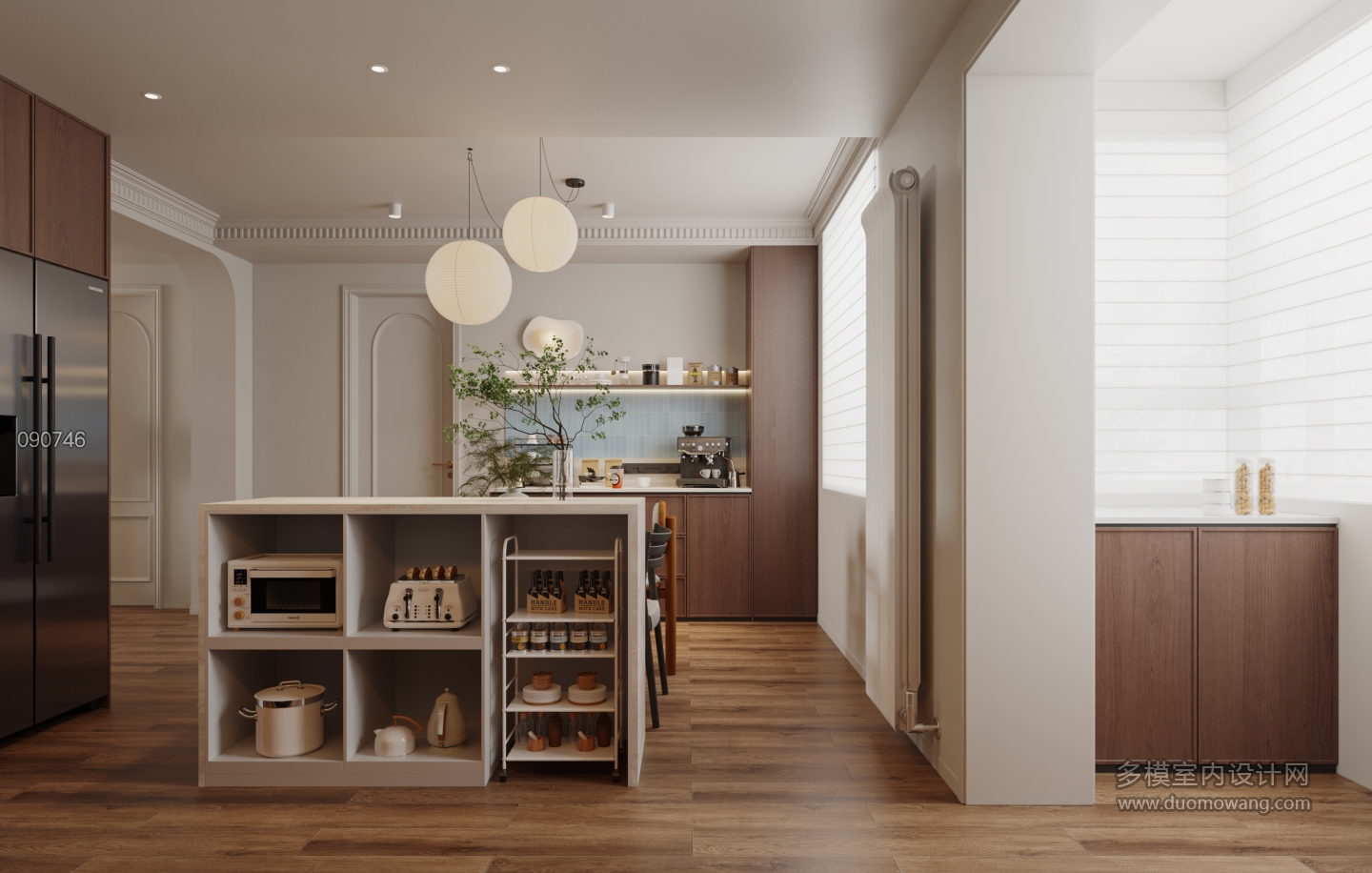 餐厅吧台静态+1