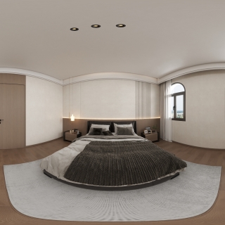 意式轻奢-二楼主卧