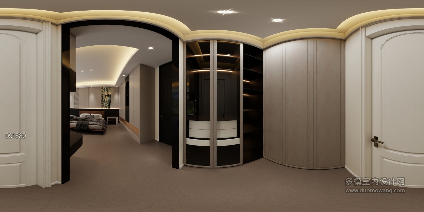 法式二楼衣帽间