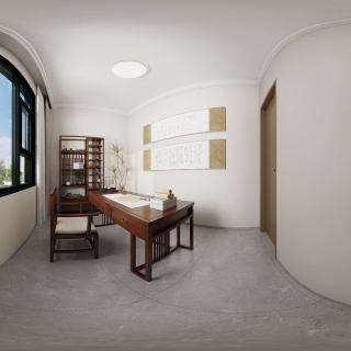 新中式-二楼书房