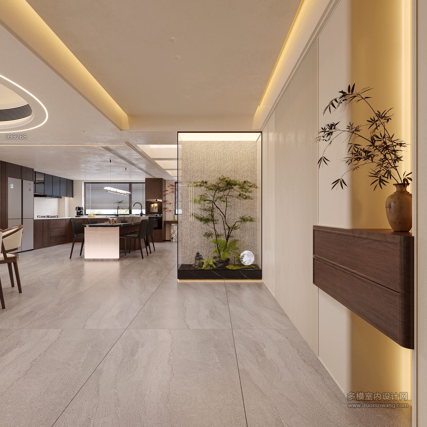 宋氏-1玄关透视