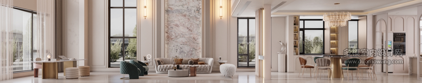 轻奢-客厅特写2