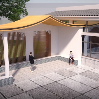 休息台方案二透视1