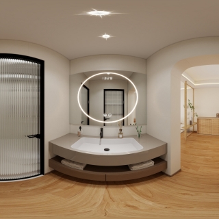 原木风-卫生间干区