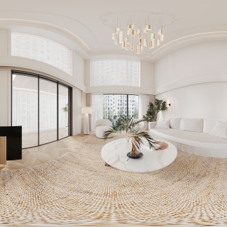 法式客餐厅全景一