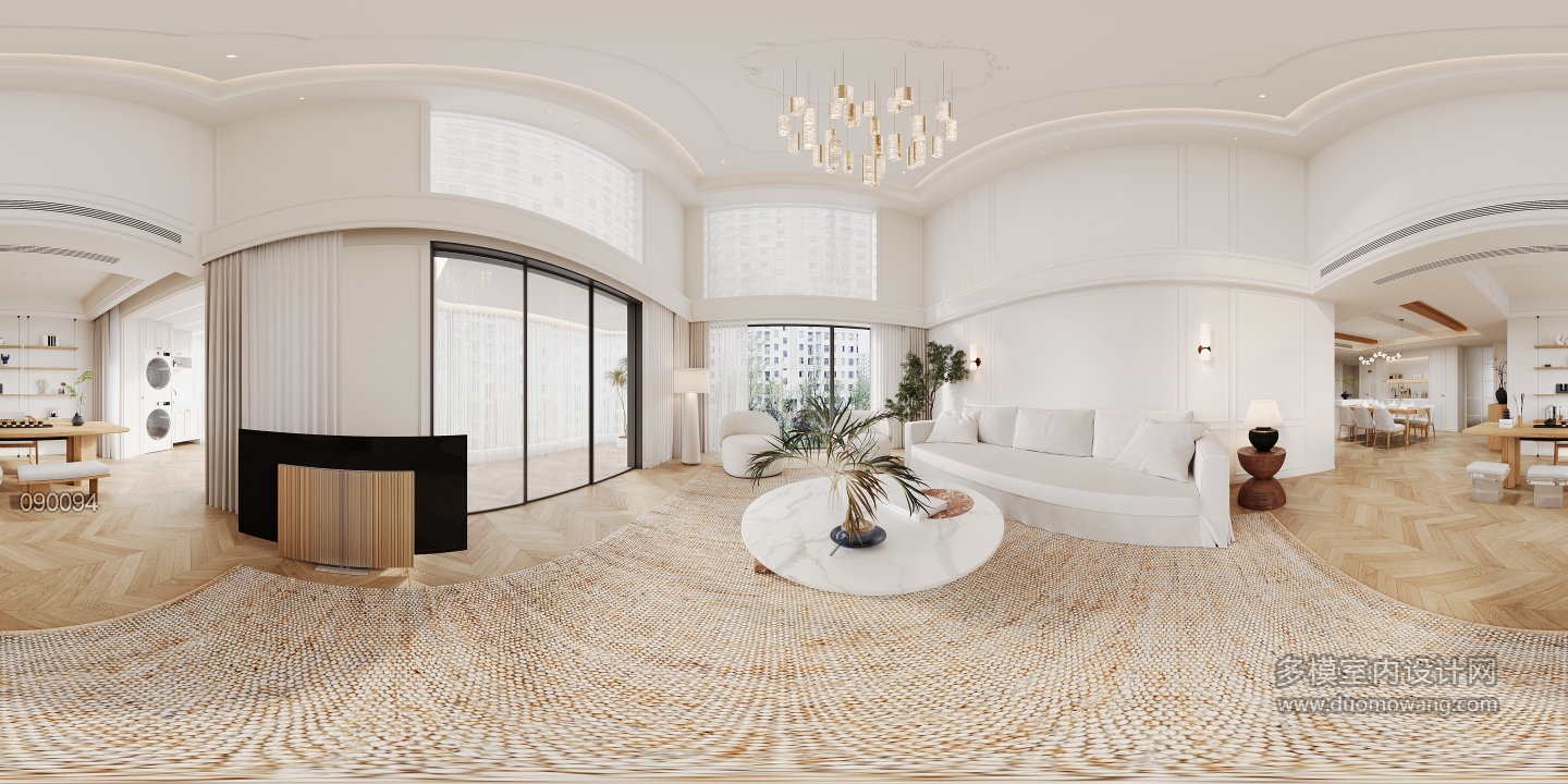 法式客餐厅全景一