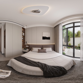 现代老人房全景