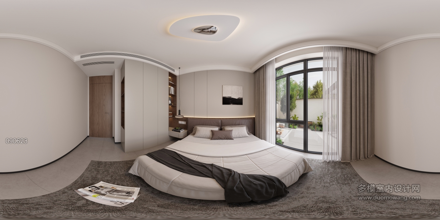 现代老人房全景