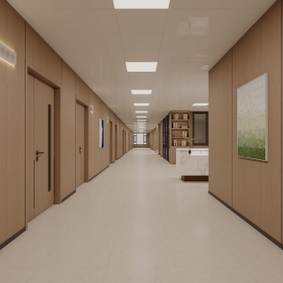 现代月子中心走廊3