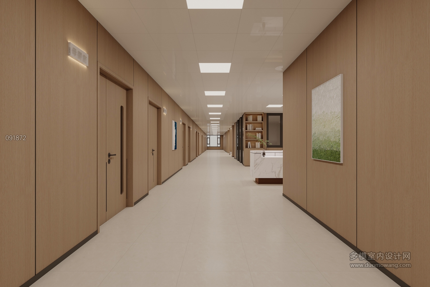 现代月子中心走廊3