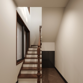 法式地下室楼梯间