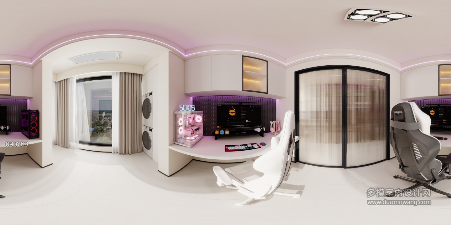 法式奶油电竞房