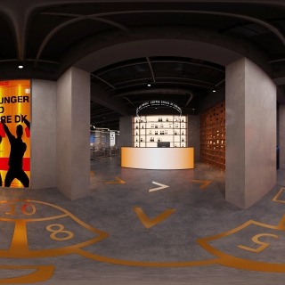 工业风火锅店用餐区1 (1)