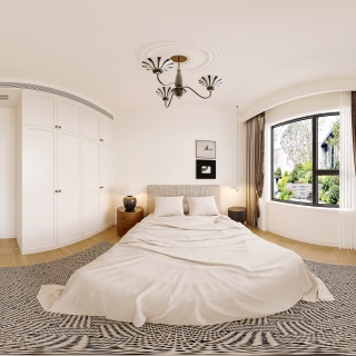 法式自然风次卧360