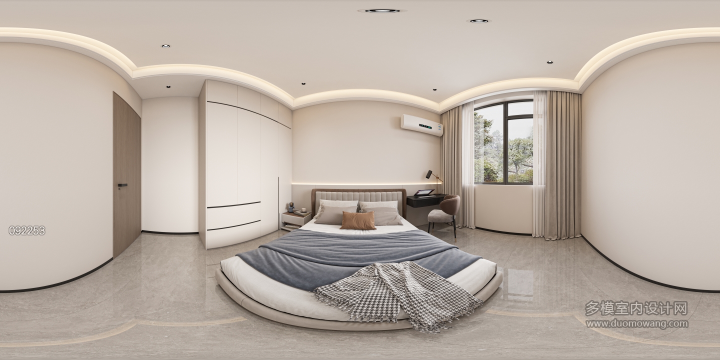 现代1 楼卧室一 360