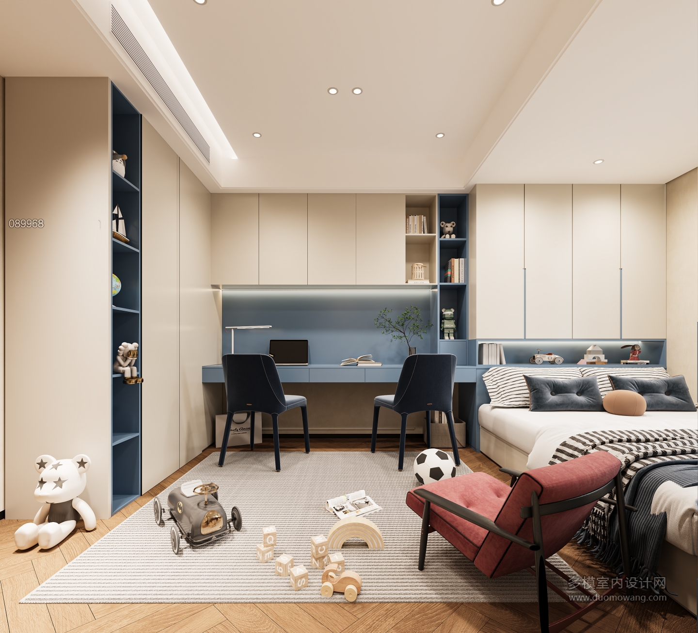 现代小孩房1