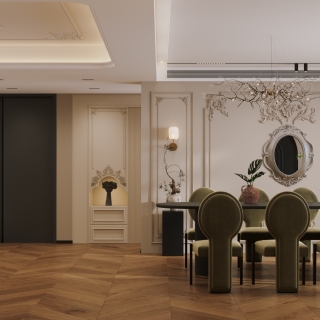 现代2楼客厅特写1