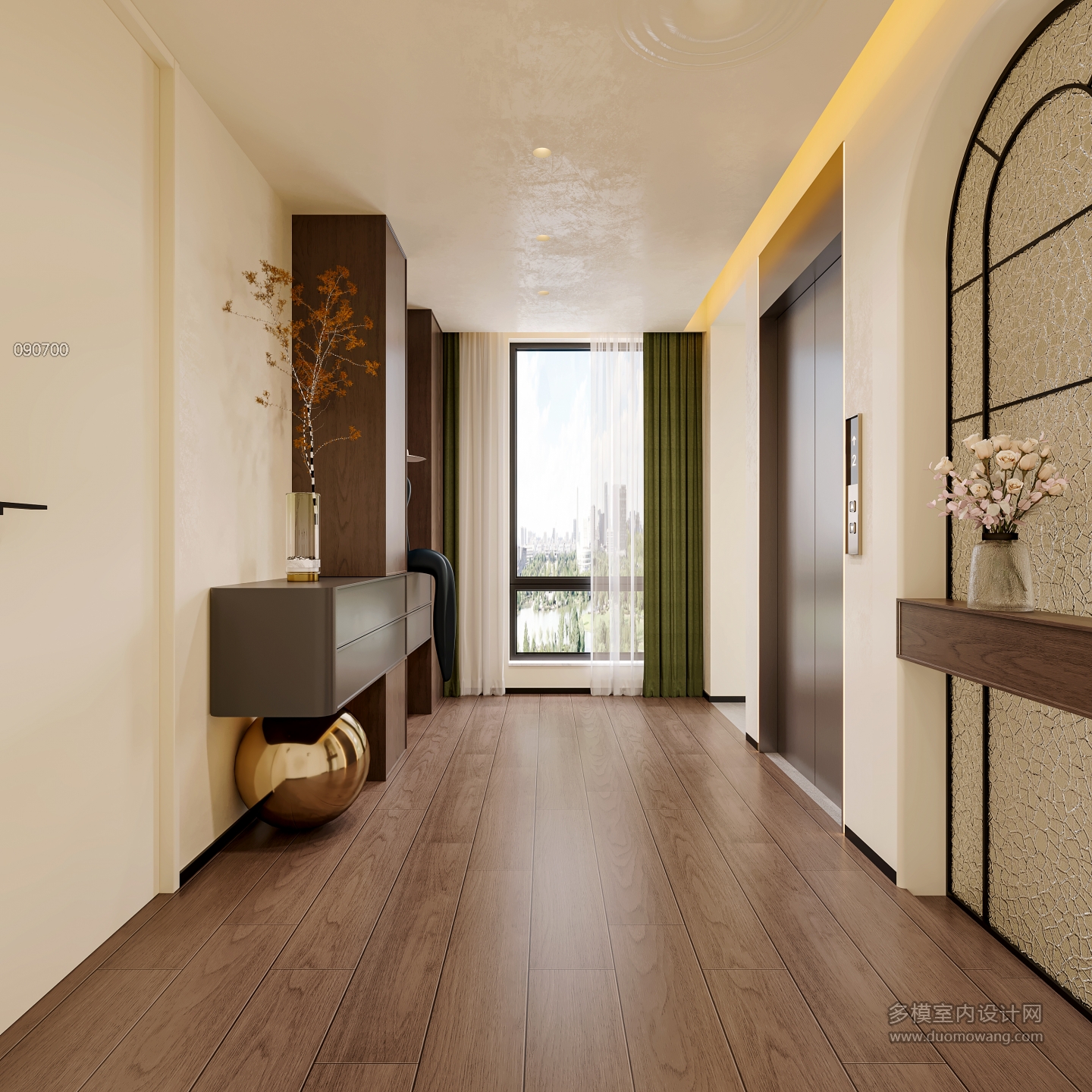 宋氏3f电梯间透视