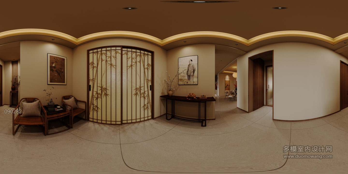 04-平面施工图-滨湖一号_recover_全景中厅