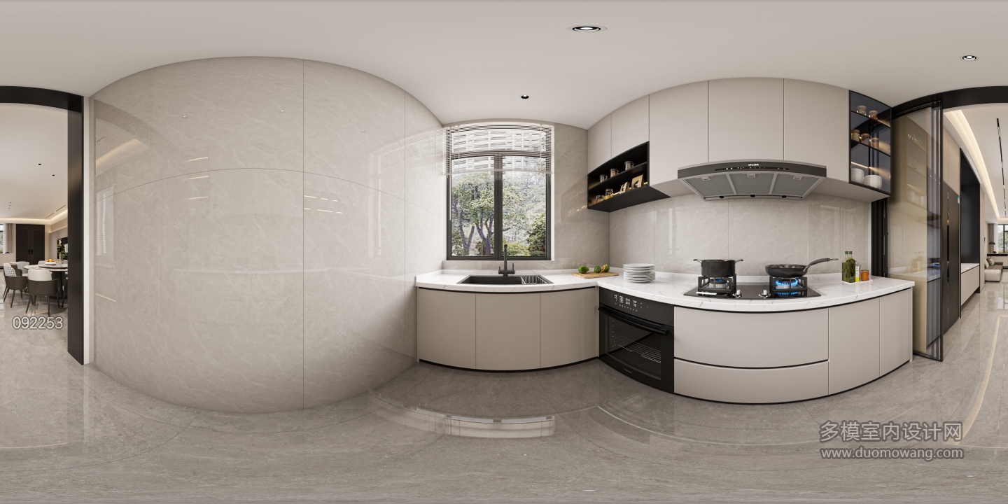 现代1 楼厨房 360