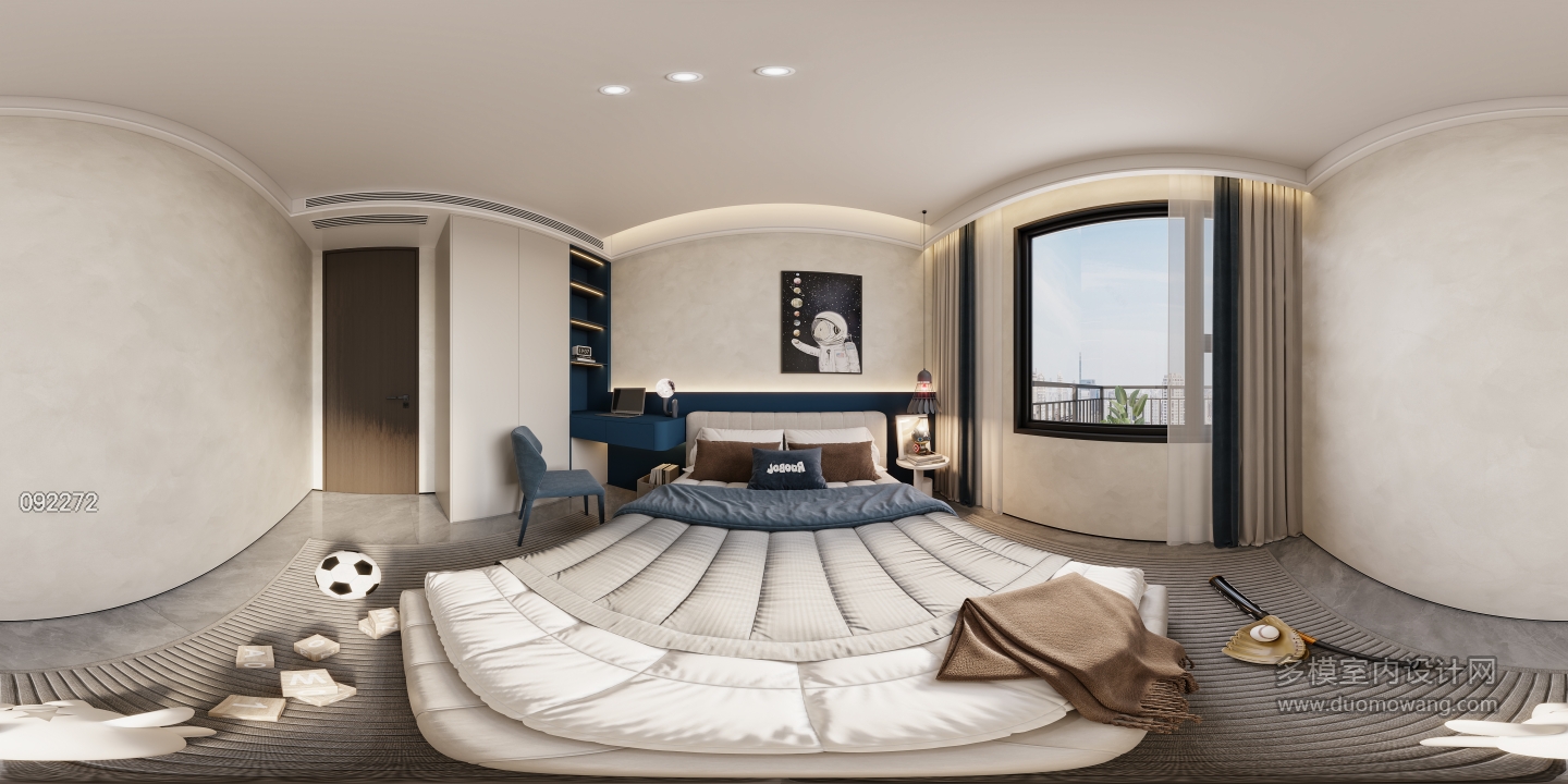 意式儿童房-全景