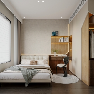 现代中古一层北次卧