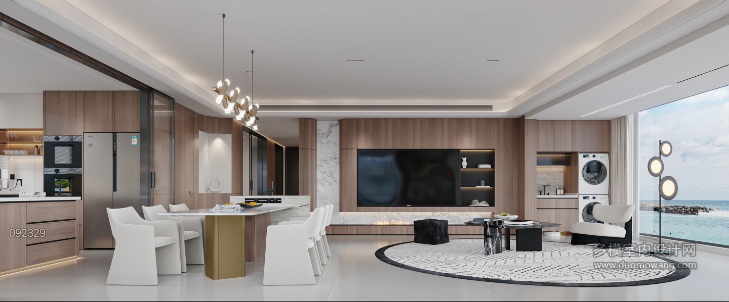 现代电视背景特写