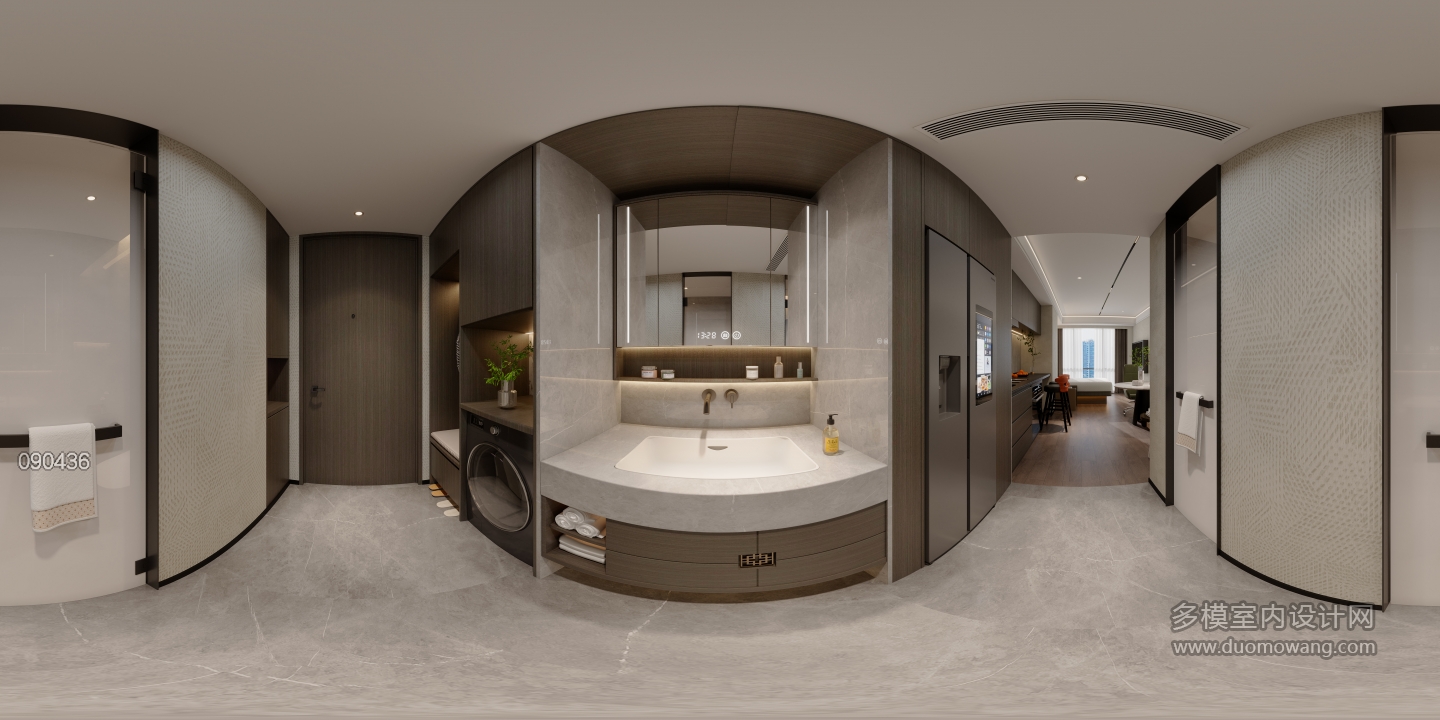 现代公寓A全景2