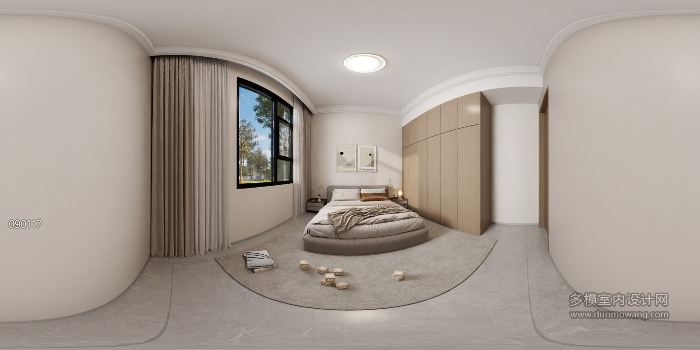 新中式-一楼主卧