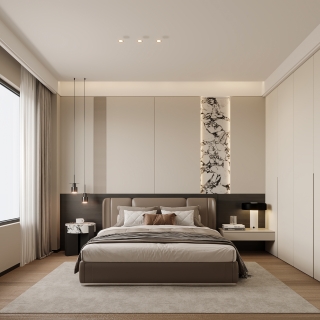 现代卧室