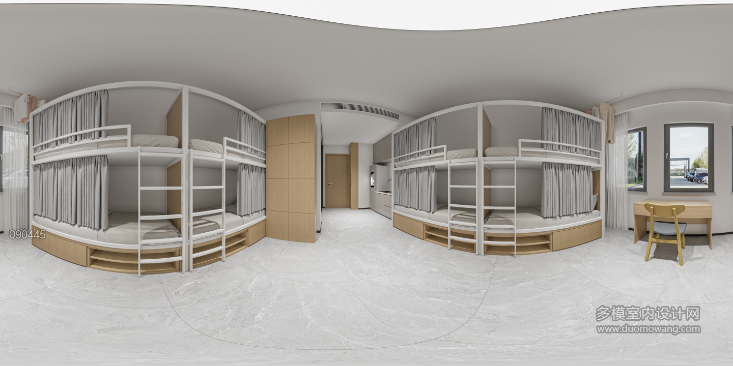 现代宿舍全景2