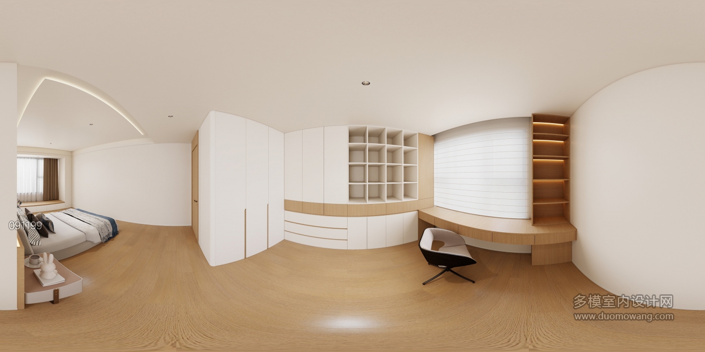 极简-次卧多功能区