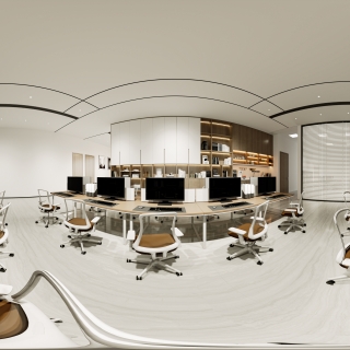 现代公共办公区