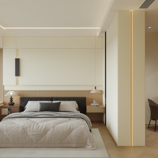 现代 主卧 单张