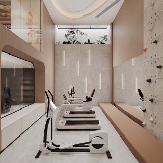 负二健身区单张