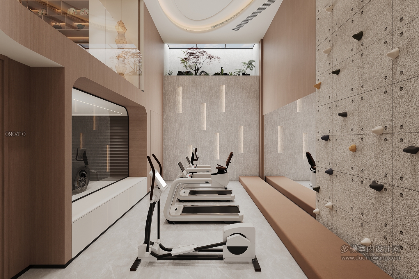 负二健身区单张